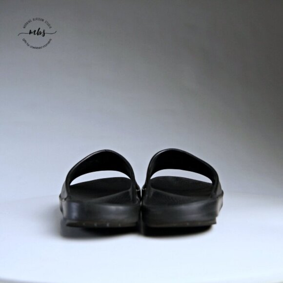 Oofos Ooahh Recovery Slide Shoes Black Men 14 - Picture 6 of 14